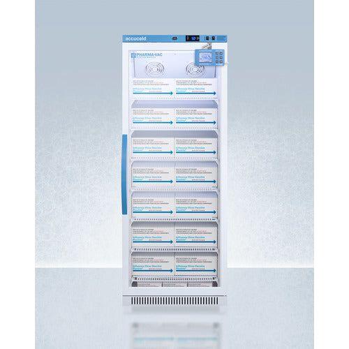 Summit 23" Upright Vaccine Refrigerator 12 Cu.Ft. - ARG12PVDL2B