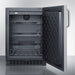 Summit 24 in. 4.6 cu.ft. Compact Refrigerator - FF64BX