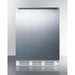 Summit 24 in. 5.5 Cu. ft. Stainless Steel Undercounter Compact Refrigerator - ADA Compliant - FF61WBISS