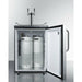 Summit 24 in. Commercial Freestanding Beer Dispenser with Dual Tap System, Wide Kegerator - SBC635M7