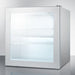 Summit 24 in. Compact All-Freezer with Removable Shelves, Factory Installed Lock, Self-Closing Door, Low Temperature Operation - SCFU386