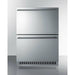 Summit 24 in. Wide 2-Drawer All-Refrigerator, ADA Compliant - ADRD24