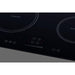 Summit 24 in. Wide 208-240V 4-Zone Induction Cooktop with 4 Elements, Hot Surface Indicator, ADA Compliant, Induction Technology, Child Lock, Safety Shut-Off Control - SINC4B241B