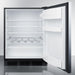 Summit 24 in. Wide, 5.5 Cu. Ft. Compact Refrigerator with Adjustable Glass Shelves - AR5B