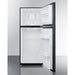 Summit 24 in. Wide 9.9 Cu. Ft. Top Freezer Refrigerator with ADA Compliant Design - FF1072B