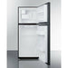 Summit 24 in. Wide 9.9 Cu. Ft. Top Freezer Refrigerator with ADA Compliant Design - FF1072B