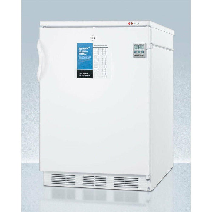 Summit 24 In. Wide All-Freezer, ADA Compliant with 3.2 Cu. Ft. Capacity, Pull-out Drawers, Buffered Temperature Probe, NIST Calibrated Thermometer, -25°C Capable - VT65MLPLUS2