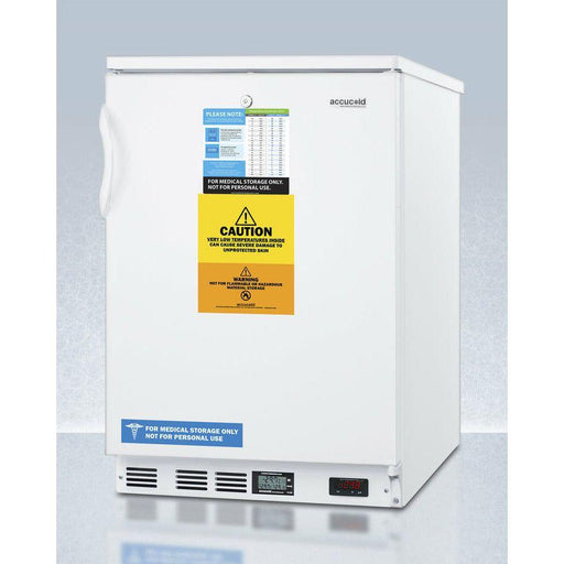 Summit 24 In. Wide All-Freezer with Capable of -30 Degrees C Operation, Temperature Alarm & Display - VT65