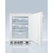 Summit 24 In. Wide All-Freezer with Capable of -30 Degrees C Operation, Temperature Alarm & Display - VT65