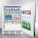 Summit 24 in. Wide All-Refrigerator, ADA Compliant - FF6LW7SS