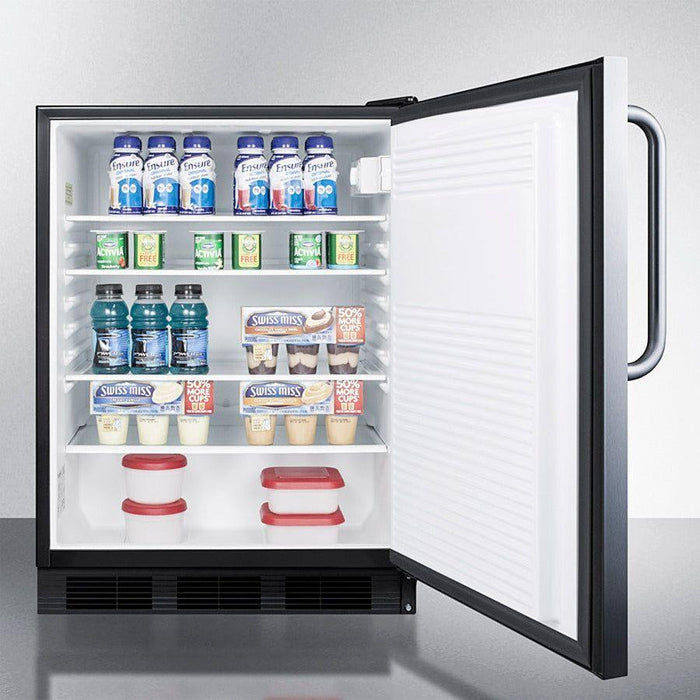 Summit 24 in. Wide All-Refrigerator, ADA Compliant - FF7BKCSSADA