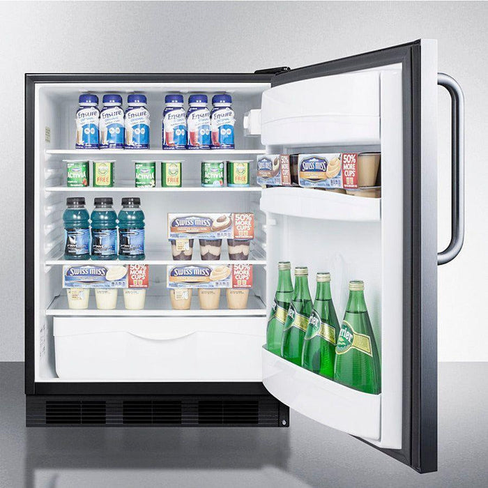 Summit 24 in. Wide All-Refrigerator - FF6BKSS