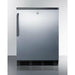 Summit 24 in. Wide All-refrigerator - FF7LBLKSS