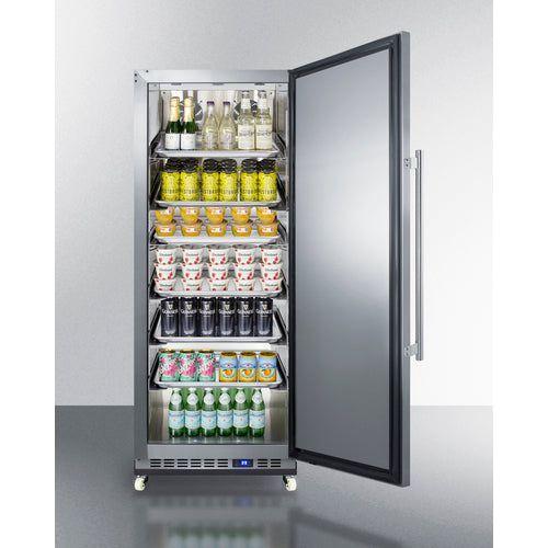 Summit 24 in. Wide All-Refrigerator - FFAR121SS