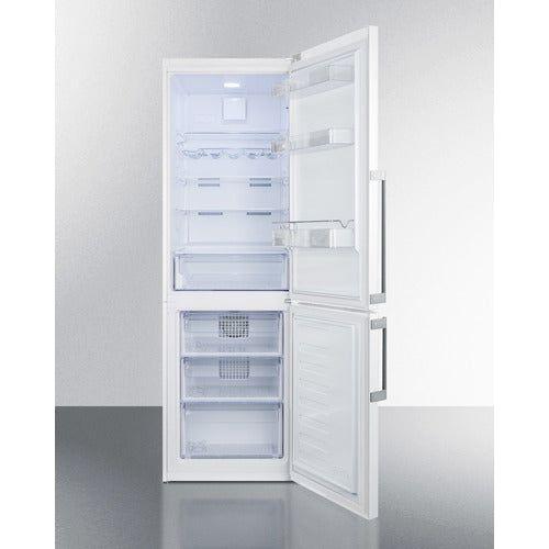 Summit 24 in. Wide Bottom Freezer Refrigerator - FFBF241W