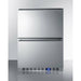 Summit 24 in. Wide Built-In 2-Drawer All-Refrigerator - FF642D