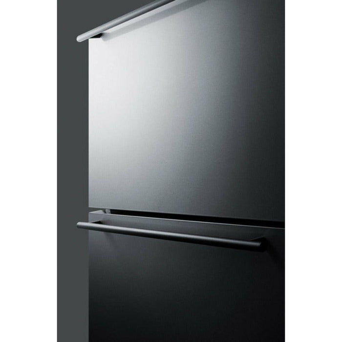 Summit 24 in. Wide Built-In 2-Drawer All-Refrigerator with 3.54 cu. ft. Capacity, Frost Free Defrost, Sabbath Mode, CFC Free - CL2F249it