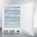 Summit 24 In. Wide Built-In All-Freezer, 3.2 cu.ft. Capacity, Right Hinge, Manual Defrost, ADA Compliant, Approved for Medical Use - VT65MLBIVACADA