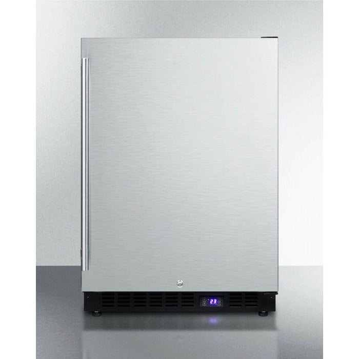 Summit 24 in. Wide Built-In All-Freezer (Panel Not Included) - SCFF53B