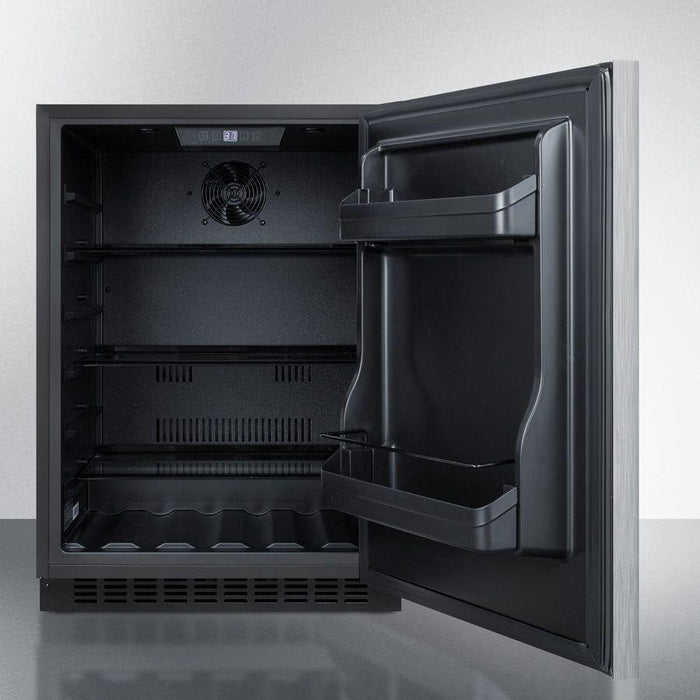 Summit 24 in. Wide Built-In All-Refrigerator, ADA Compliant - AL54SSHH