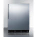 Summit 24 in. Wide Built-In All-Refrigerator, ADA Compliant - FF6BKBI7SS