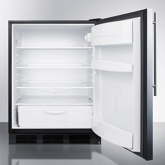 Summit 24 in. Wide Built-In All-Refrigerator, ADA Compliant - FF6BKBI7SS