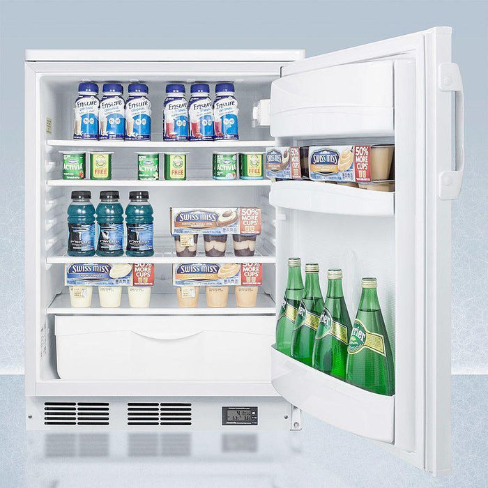 Summit 24 in. Wide Built-In All-Refrigerator, ADA Compliant - FF6LWBI