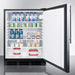 Summit 24 in. Wide Built-In All-Refrigerator, ADA Compliant - FF7BKBISS