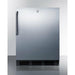 Summit 24 in. Wide Built-in All-refrigerator, ADA Compliant - FF7LBLKCSSADA