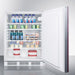 Summit 24 in. Wide Built-in All-Refrigerator, ADA Compliant - FF7LWBIIFADA