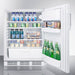 Summit 24 in. Wide Built-In All-Refrigerator, ADA Compliant (Panel Not Included) - FF6WBI7