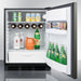 Summit 24 in. Wide Built-in All-refrigerator - FF63BKBI