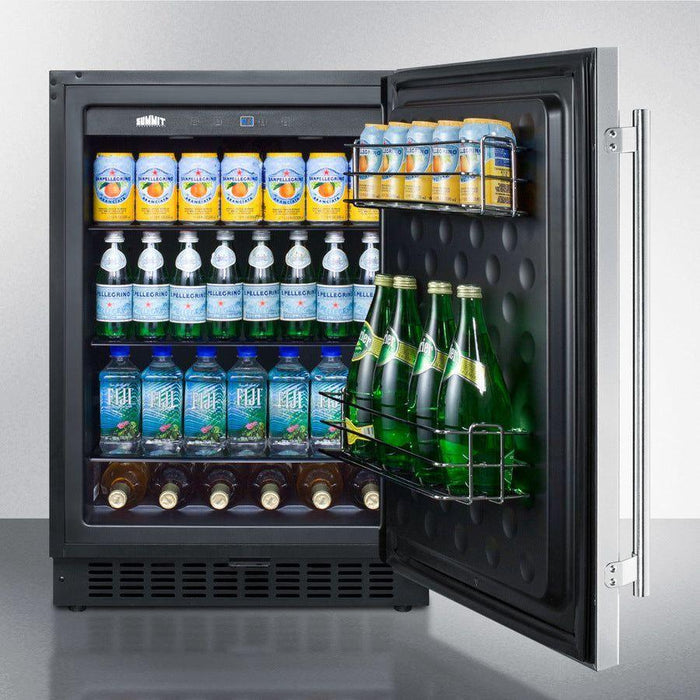 Summit 24 in. Wide Built-In All-Refrigerator - FF64B