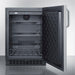 Summit 24 in. Wide Built-in All-refrigerator - FF64BXCSS