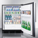 Summit 24 in. Wide Built-In All-Refrigerator - FF6BKBISS