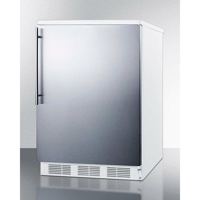 Summit 24 in. Wide Built-In All-Refrigerator - FF6WBI7SS