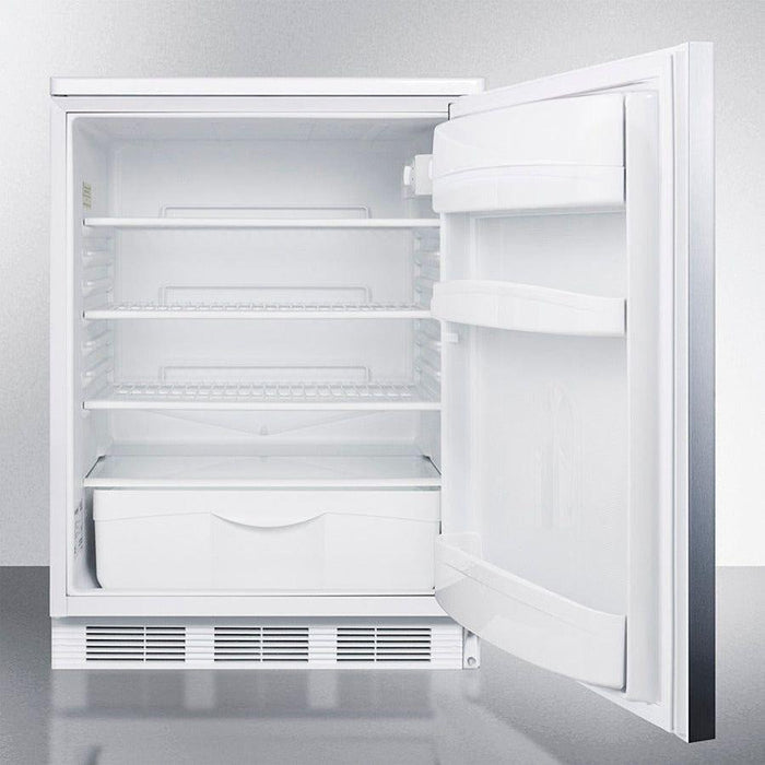 Summit 24 in. Wide Built-In All-Refrigerator - FF6WBISS