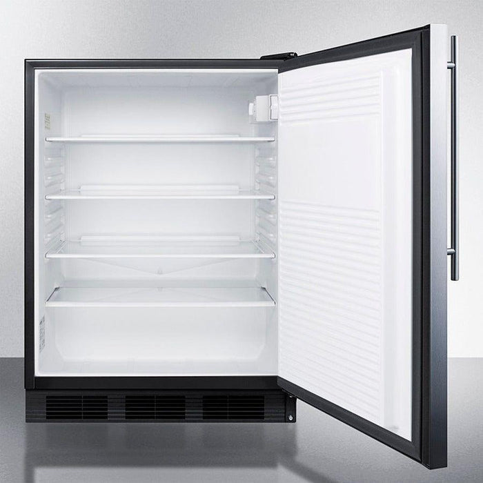 Summit 24 in. Wide Built-In All-Refrigerator - FF7BKBISS