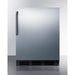 Summit 24 in. Wide Built-In All-Refrigerator - FF7BKBISS