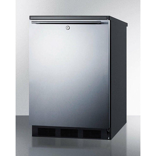 Summit 24 in. Wide Built-in All-refrigerator - FF7LBLKBISS