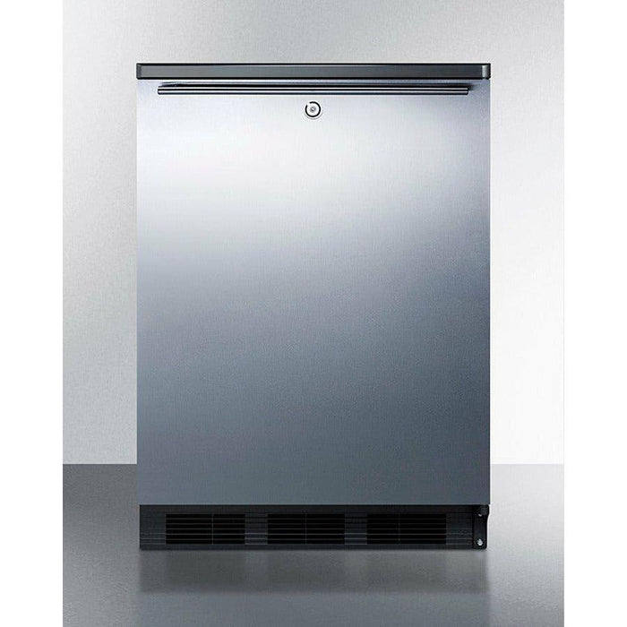 Summit 24 in. Wide Built-in All-refrigerator - FF7LBLKBISS