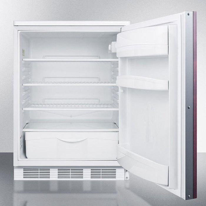 Summit 24 in. Wide Built-In All-Refrigerator (Panel Not Included) - FF6WBI7IF