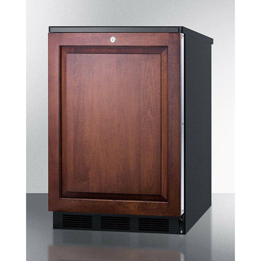 Summit 24 in. Wide Built-In All-Refrigerator (Panel Not Included) - FF7LBLKBI