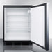 Summit 24 in. Wide Built-In All-Refrigerator (Panel Not Included) - FF7LBLKBI