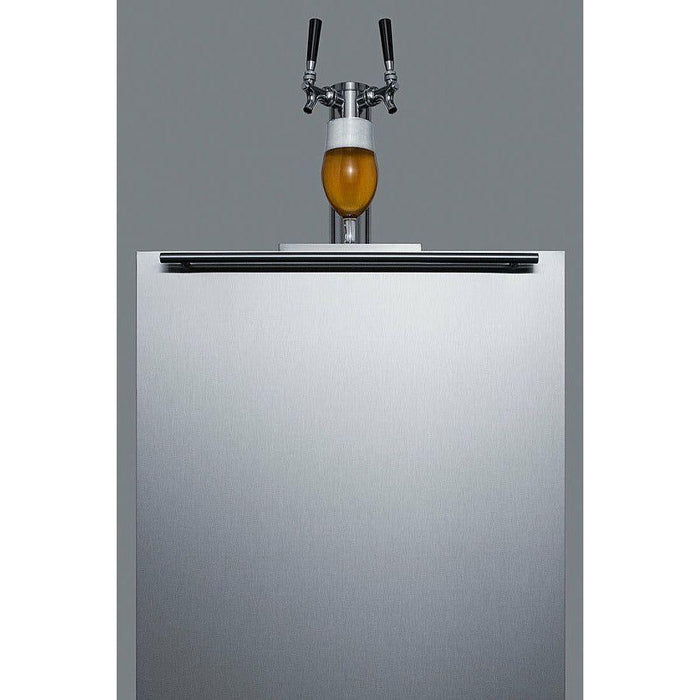 Summit 24 in. Wide Built-In Kegerator, ADA Compliant - SBC58BLBIADA