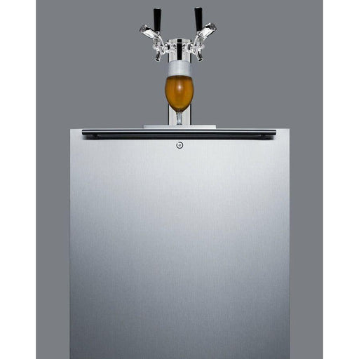 Summit 24 in. Wide Built-In Kegerator, ADA Compliant - SBC58BLBIADALock