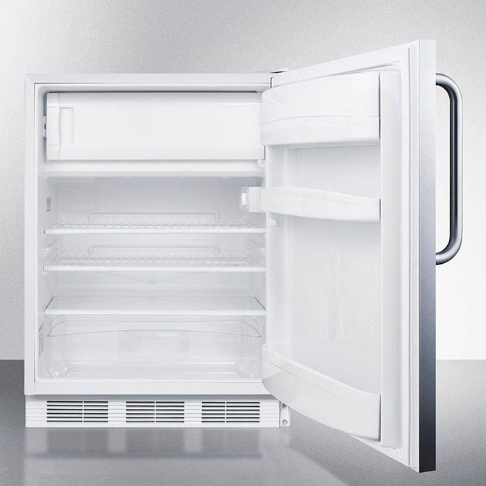 Summit 24 in. Wide Built-In Refrigerator-Freezer - CT66LWCSS