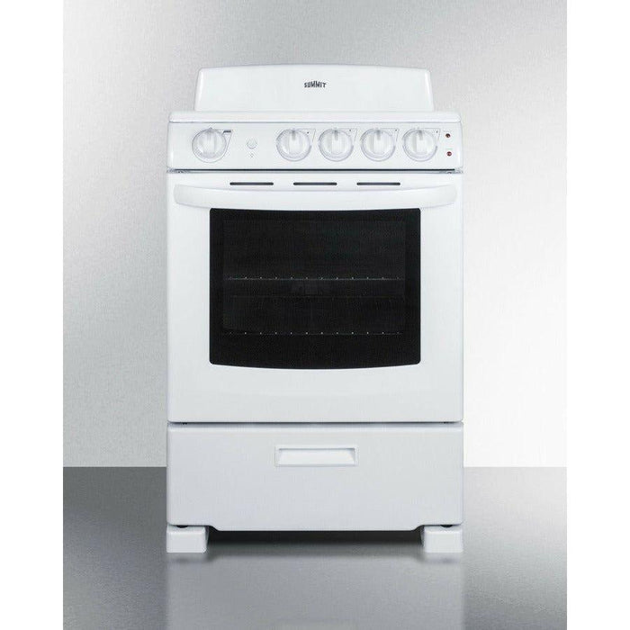 Summit 24 in. Wide Electric Coil Range - RE2411W