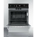 Summit 24 in. Wide Gas Wall Oven with Removable Door, LP Conversion, Electronic Ignition, Porcelain Interior, Lower Broiler, Digital Clock - TTM7212