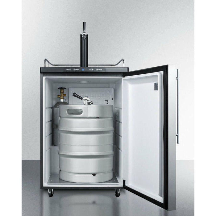 Summit 24 in. Wide Kegerator - SBC635MSS